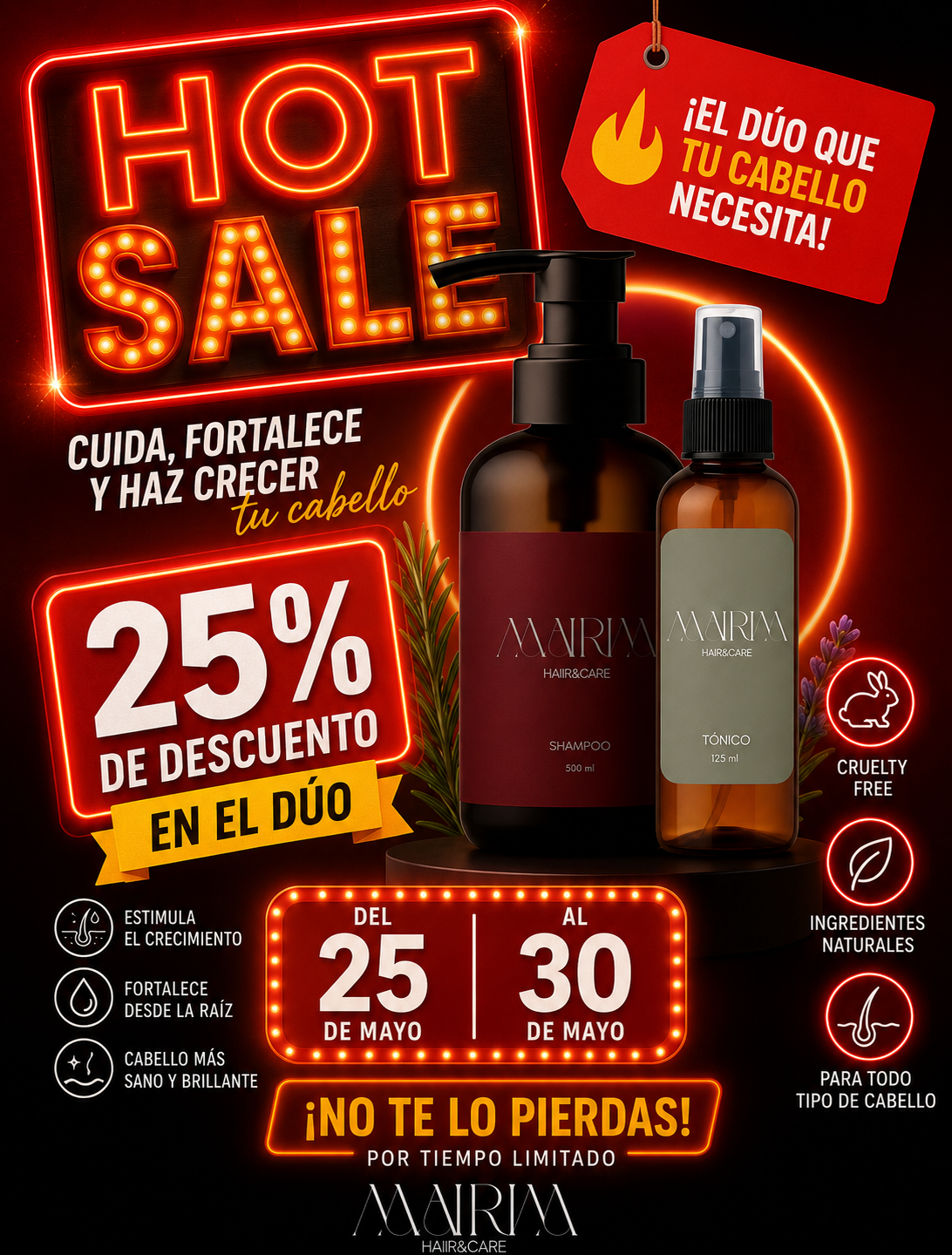 HOT SALE 🔥 DÚO DE CRECIMIENTO